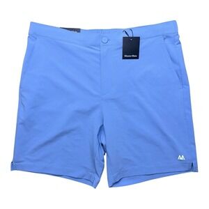 Mizzen+Main Mens Size XXL Blue Straight Fit Deck Performance Shorts NWT